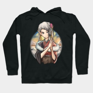 New Year Elf Kimono Hoodie